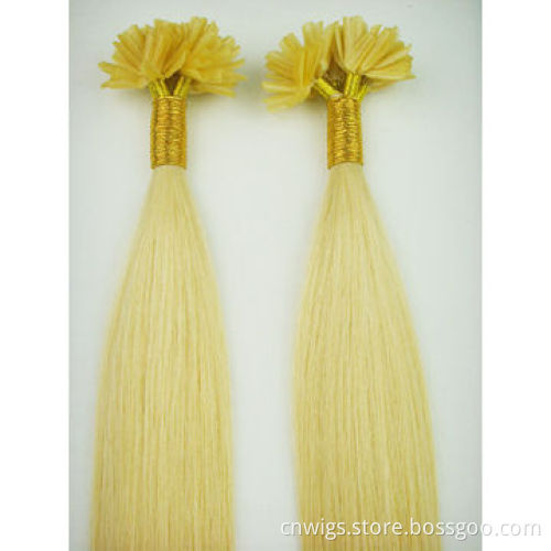 Italian Keratin Prebonded Remy/U-tip Human Hair Extension, 12-32 Inches/0.5/0.7/1g/50 70/100g/100s
